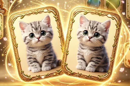 Animal Pair Card Match