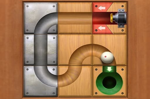 Unblock Ball Slide Puzzle